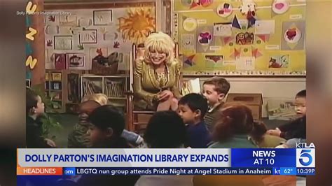 Millions of California children will receive free books thanks to Dolly Parton